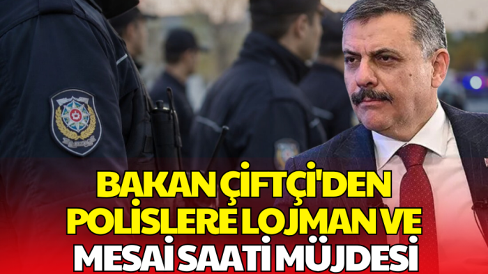 Polislere Mesai Düzenlemesi ve Lojman için Talimat Verildi!